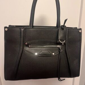 Elegant Black Tote Bag